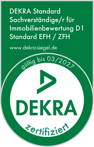 DEKRA Standard Sachverständige/r für Immobilienbewergung D1 Standard EFH / ZFH